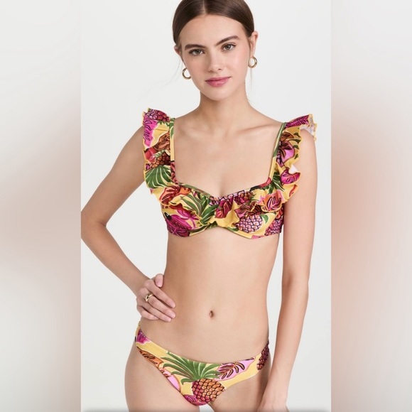 FARM RIO Fruit Dream Brazilian Bikini Bottoms (NWT) - Picture 4 of 12